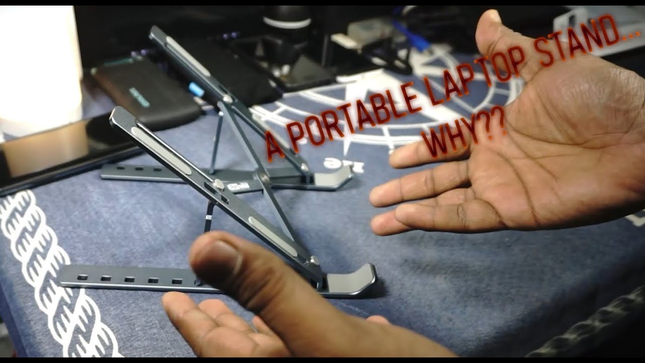 Portronics My Buddy K Portable Laptop Stand First Look