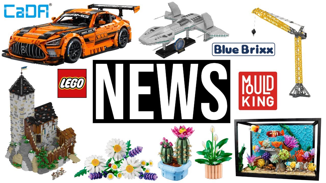 Neue Sets von BlueBrixx, LEGO, CaDA, Mould King und mehr | Klemmbaustein NEWS 238