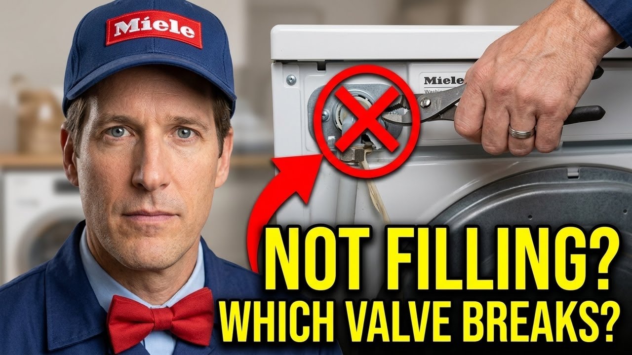 ✨ Miele Washer - Water Valve  - Easy DIY Replacement ✨