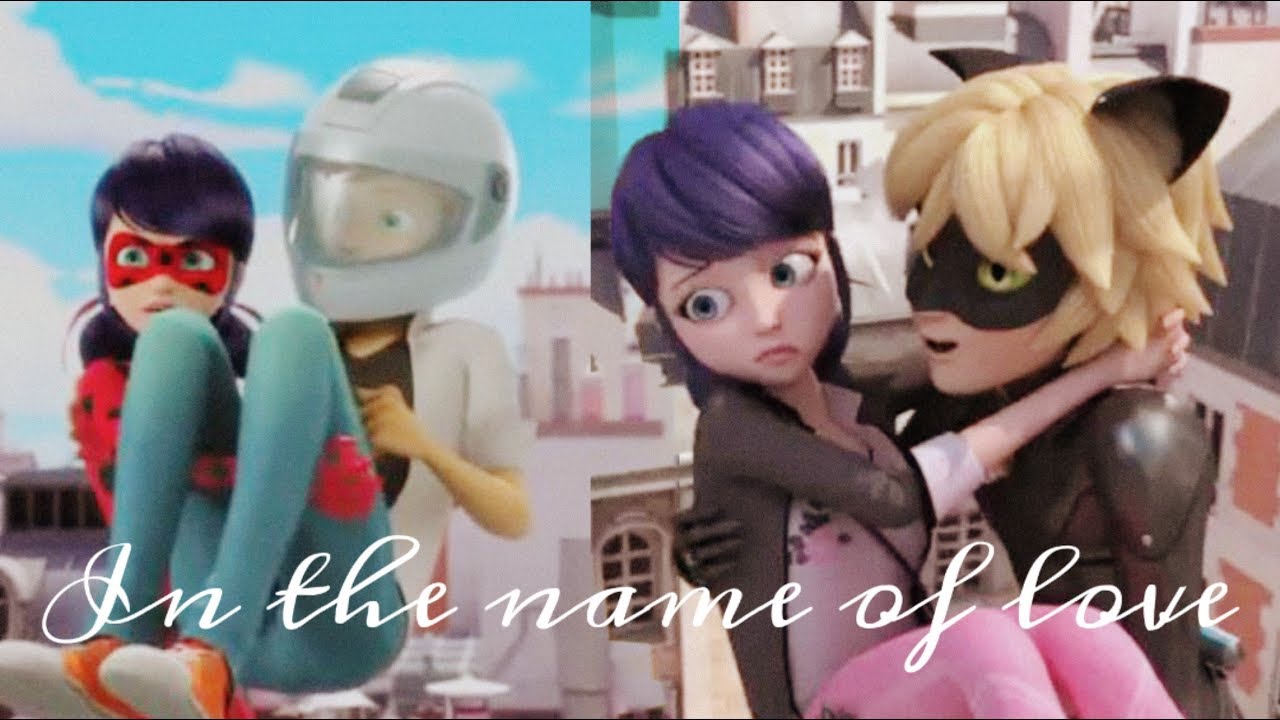 AMV | Miraculous Ladybug | In the name of love ( Martin Garrix, Bebe Rexha) Marichat,  Ladrien