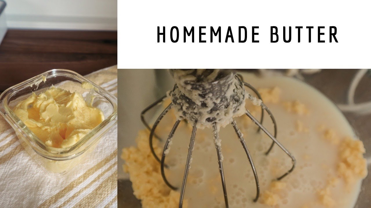 Make Raw Butter at Home