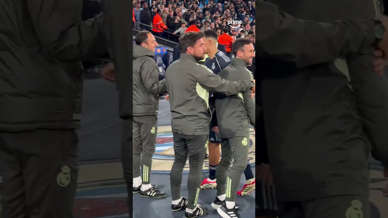 Trent was BUZZING coming off the pitch vs Man City 🐝😄 #trent #realmadrid #uefachampionsleague #ucl