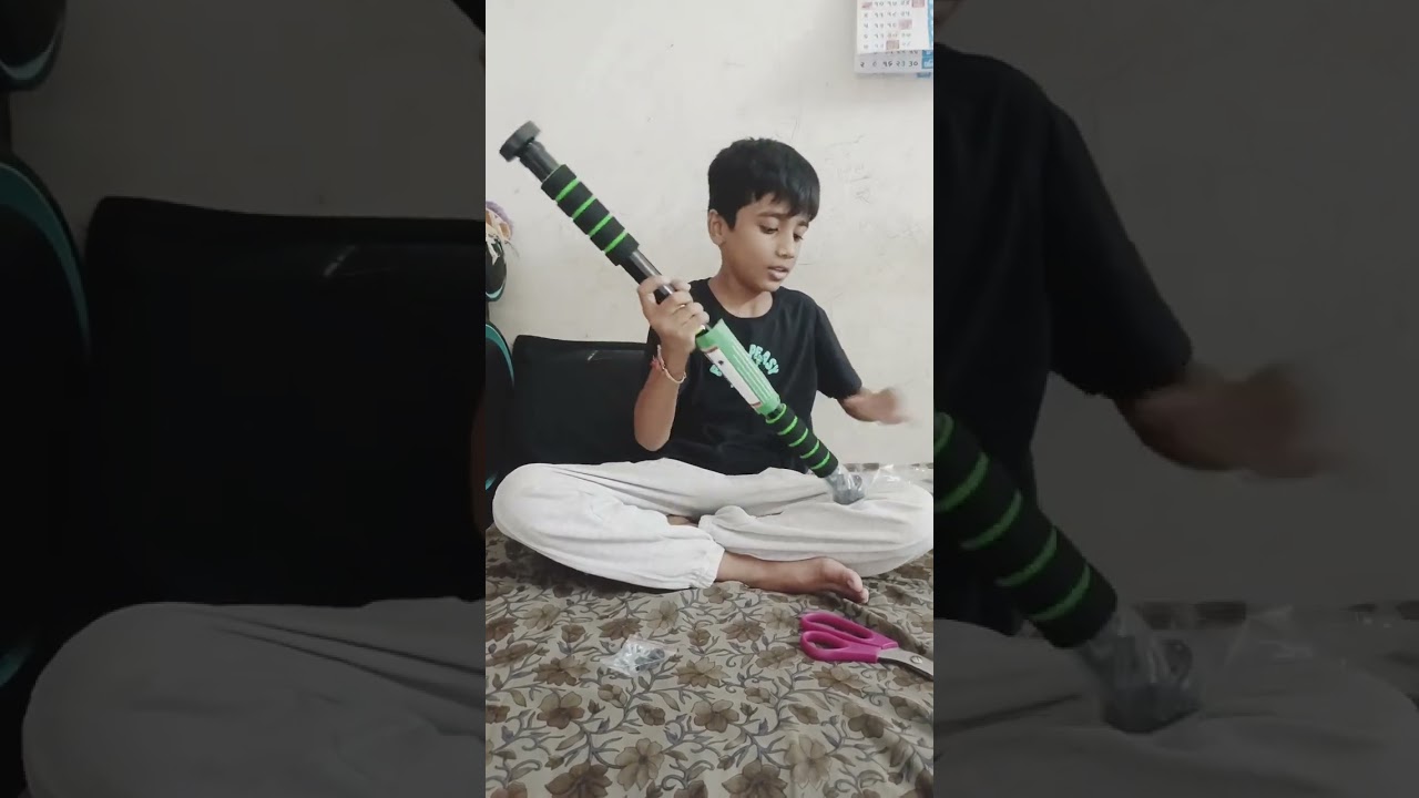 Unboxing hanging bar .... #englishspeaking #hightincreaser#gandhinagar #gujarat 