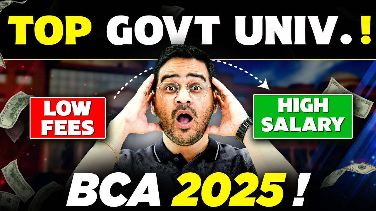 💥Top BCA Government College❌ NO CUET UG Exam🤩 BCA Admission 2025! #bca #bcacourse #bcacolleges #cuet