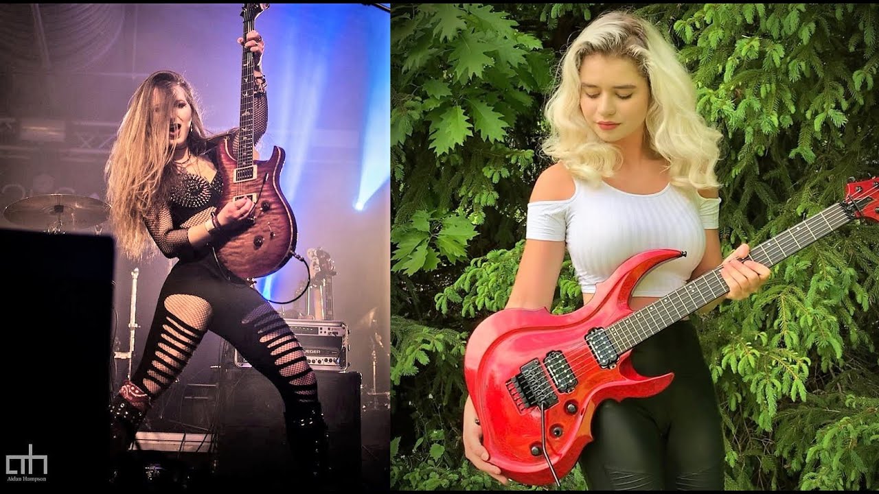 Amazing Female Guitarists from around the World that SHRED like Absolute Beasts !