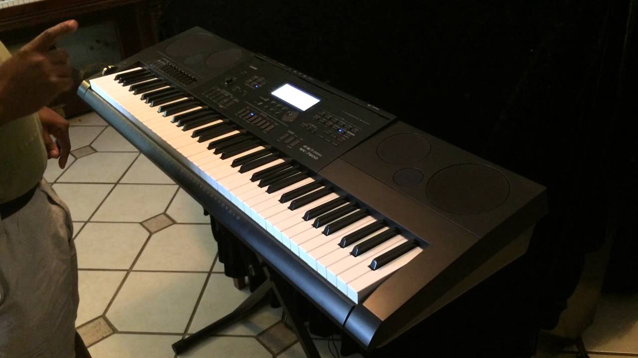 Casio WK 7600 Kris Nicholson User Rhythms