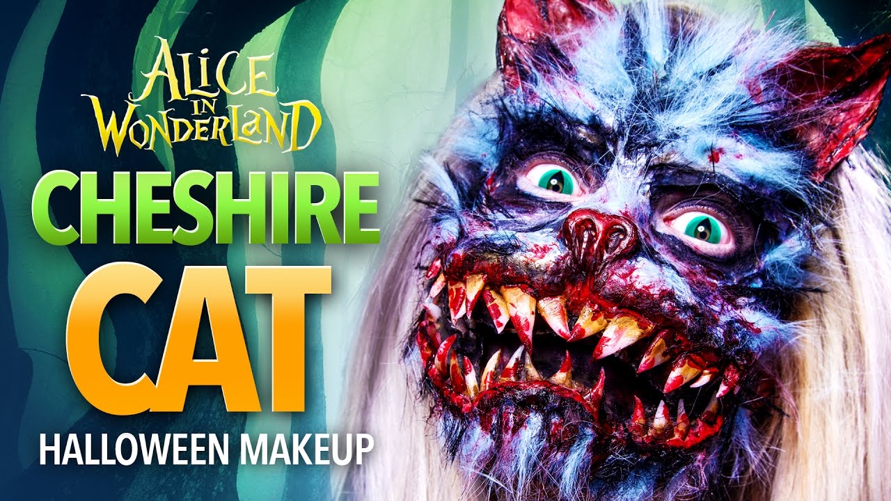 Cheshire Cat Halloween Makeup Tutorial