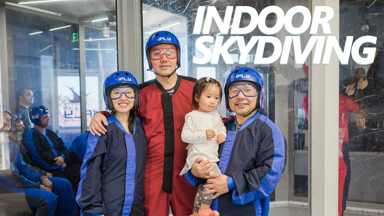 PrettyGeeky Vlog 5: California trip - Indoor Skydiving