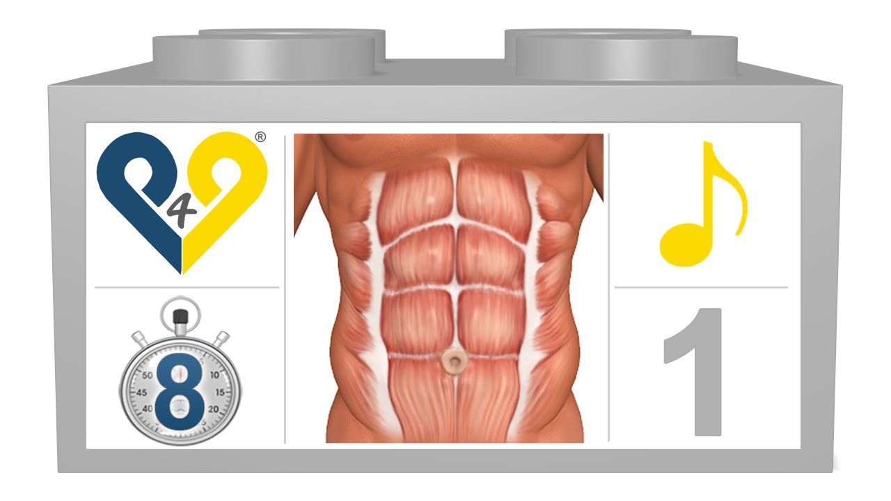 Abdominal em 8 minutos (Versão em Português)