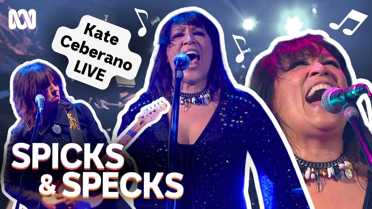 Kate Ceberano performs a live medley of classic Aussie hits | Spicks and Specks | ABC iview