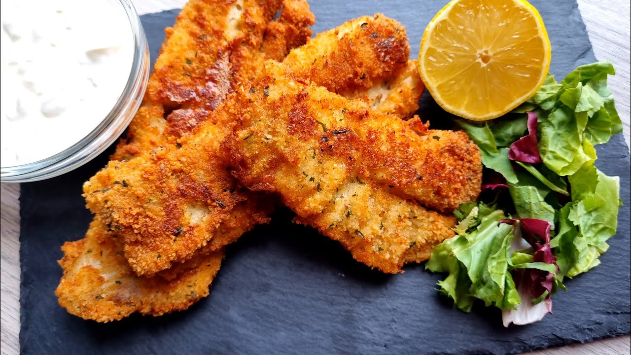 Reteta de peste pane‼️| File de peste in crusta crocanta| Reteta simpla si gustoasa 👌