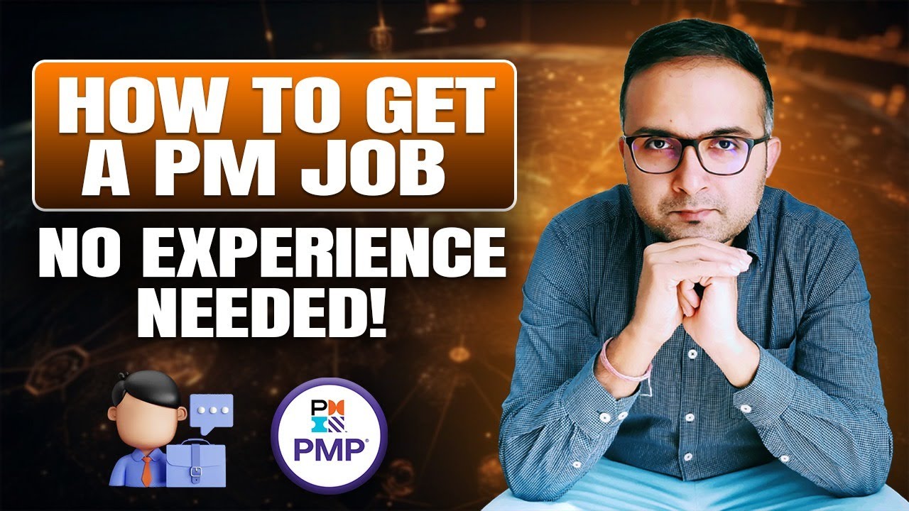 How to Get Entry Level Project Management Job? No Experience Needed | PMPwithRay