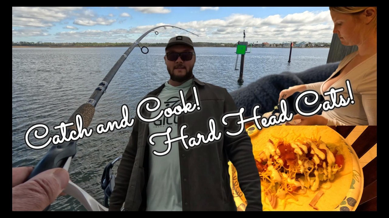 CATCHING AND EATING OCEAN CATFISH!!!! WITH RECIPE!!!!