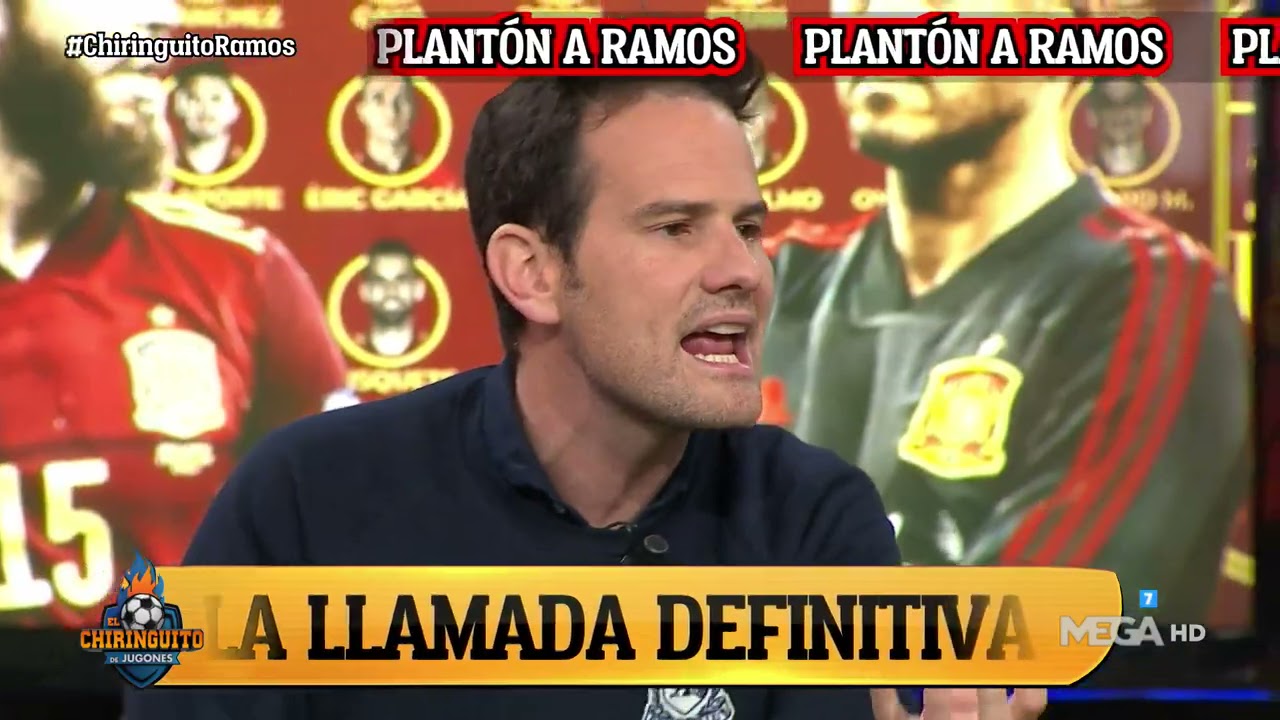 ⚡⚡⚡BRUTAL CARA A CARA entre QUIM DOMÈNECH y CRISTOBAL SORIA por SERGIO #RAMOS⚡⚡⚡
