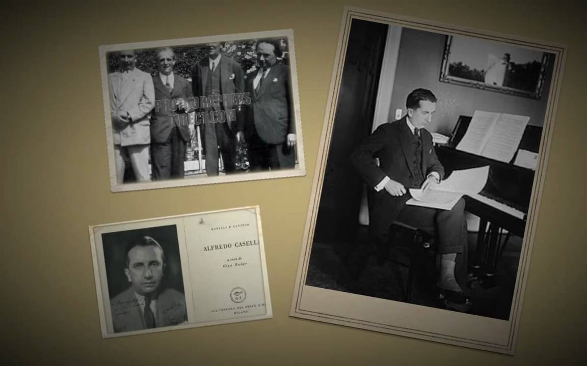 Alfredo Casella Scarlattiana pianoforte Andrea Bambace    Orchestra Haydn direttore Alberto Peyretti