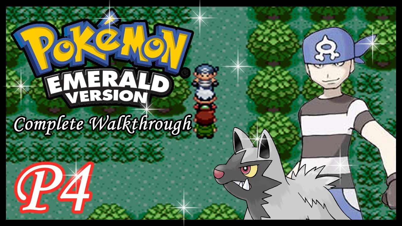 Pokemon Emerald - CW - Part 4: Petalburg Woods (HD 1080p)