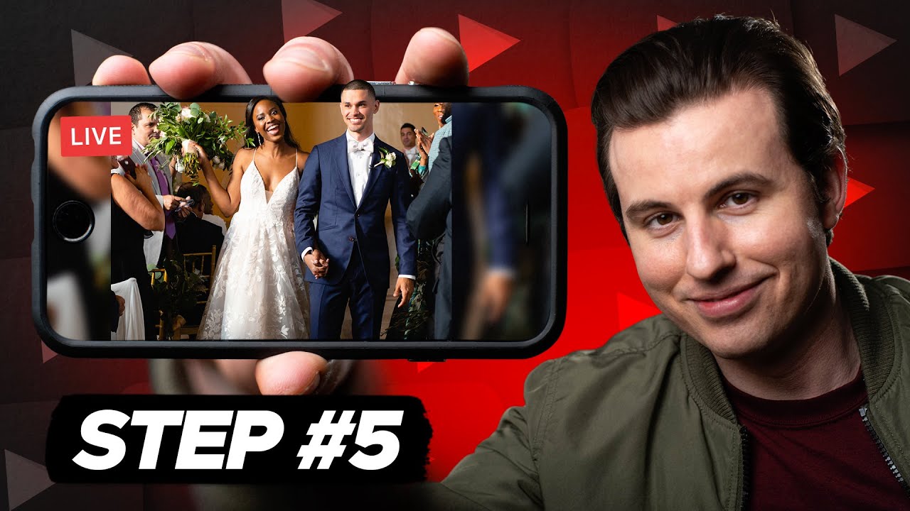 Live Stream Wedding Ceremony on YouTube Using Your Phone!