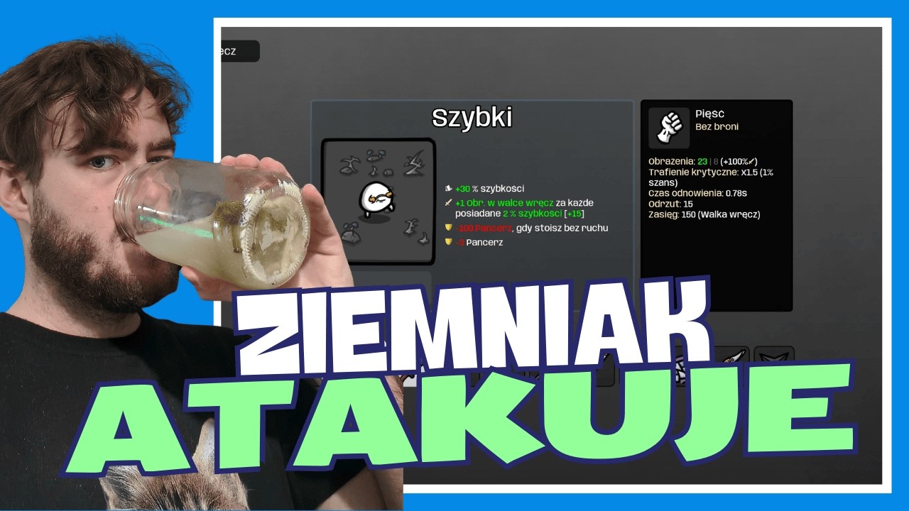 Poranny stream z Brotato