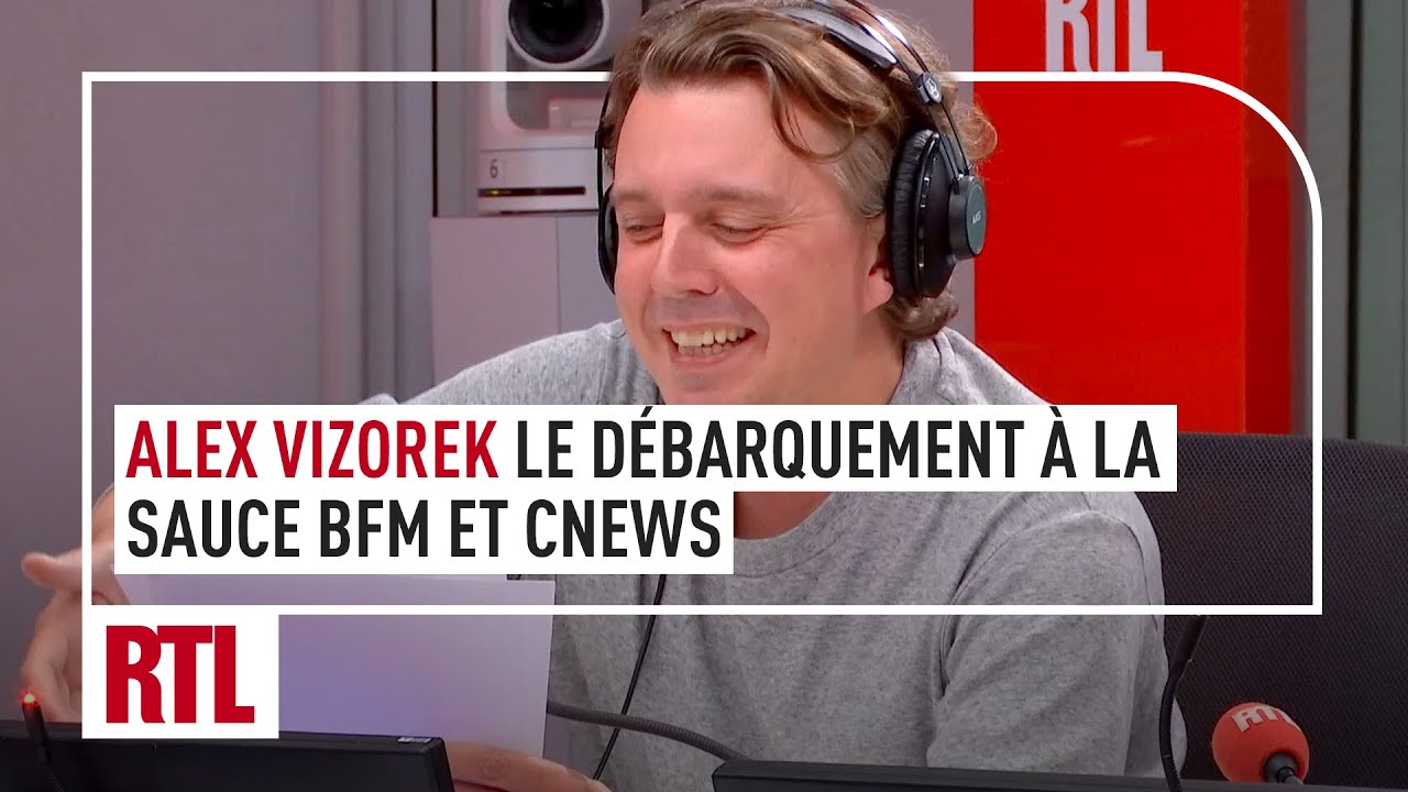 Alex Vizorek : Le Débarquement à la sauce BFM et CNEWS