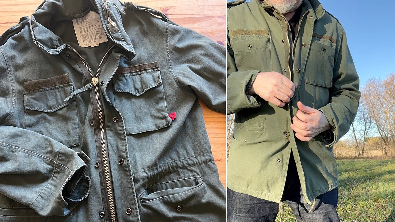 Обзор полевой куртки Rothco Vintage M65