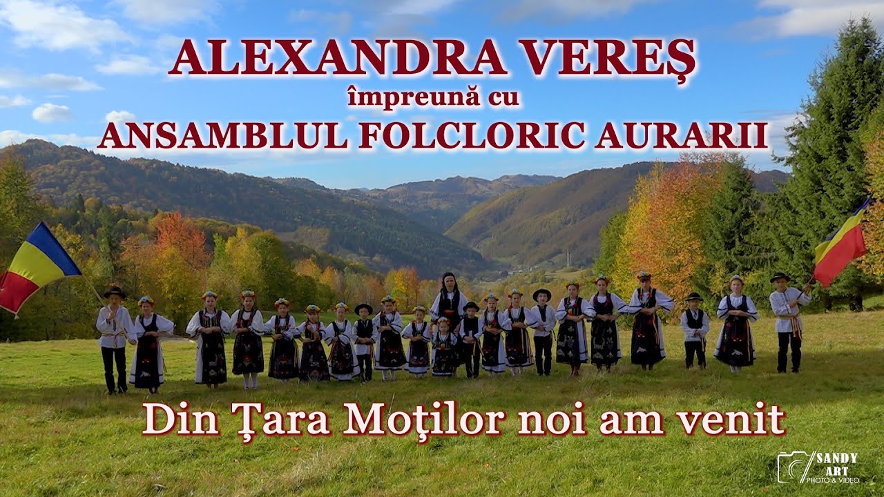 Alexandra Vereș și Ansamblul Folcloric Aurarii-Din Țara Moților noi am venit | Cântec patriotic 2023