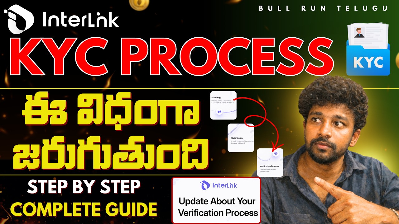 InterLink KYC Process Full Guide | Step-by-Step Verification Explained in Telugu |@BullRunTelugu