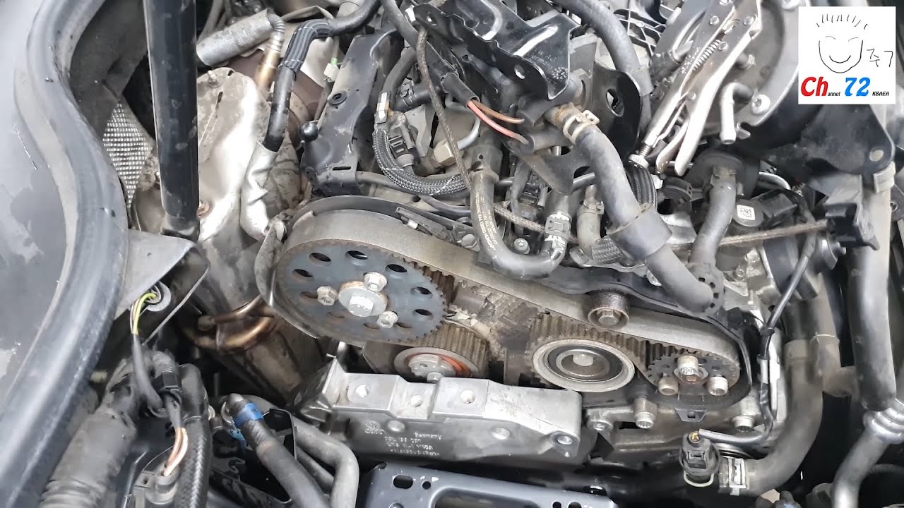 Volkswagen Golf 2.0 TDi Working on the Timing Belt 골프2.0TDI타이이밍밸트 작업하기 (13my)