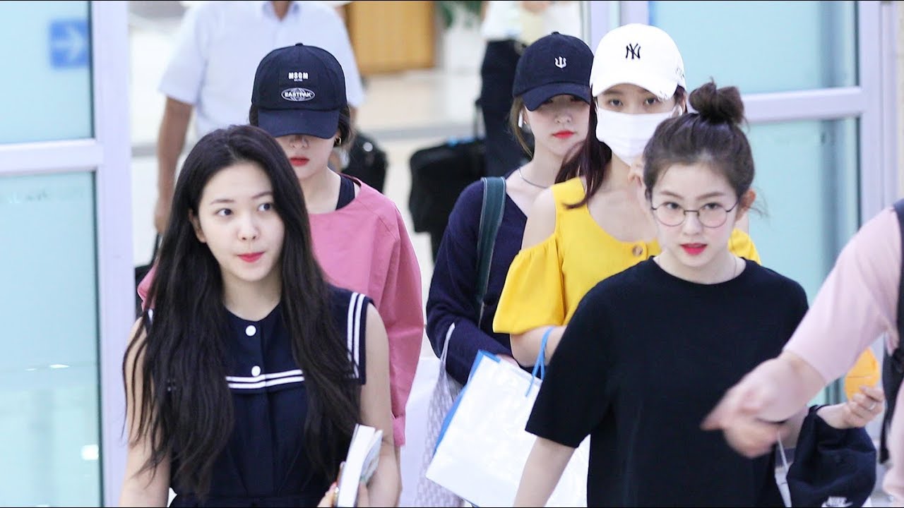 180827 레드벨벳(Red Velvet) 입국 Arrival [김포공항] 4K 직캠 by 비몽