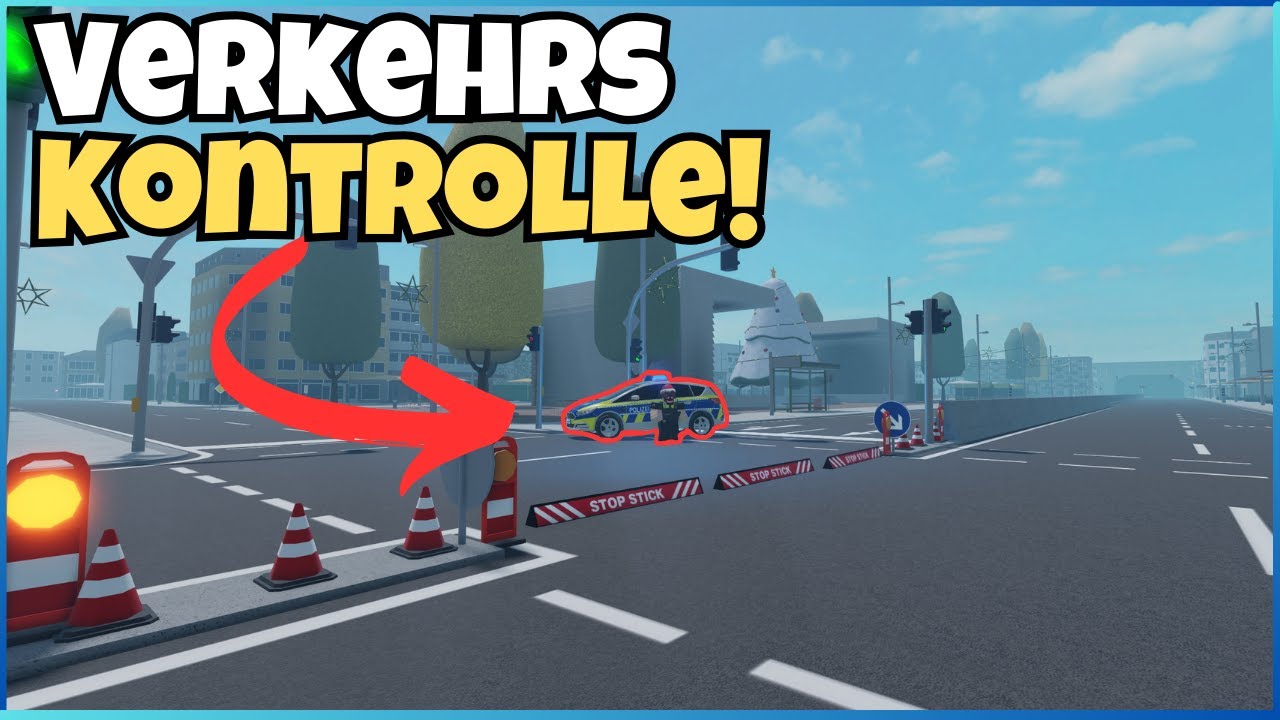 VERKEHRS KONTROLLE mit dem neuen POLIZEI AUTO in Notruf Hamburg!
