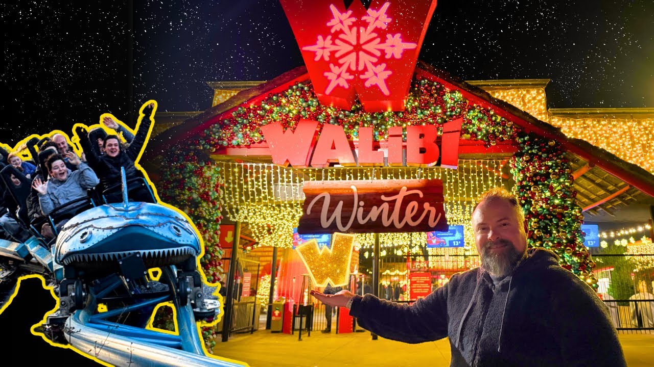 On teste Walibi Winter à Walibi Belgium : Chute sur glace et Tartiflette ! ❄️