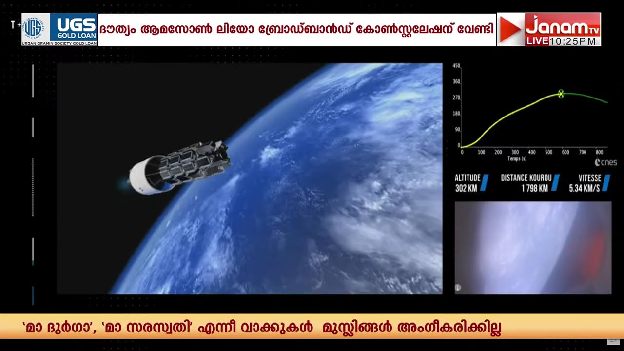 32 ഉപഗ്രഹങ്ങളുമായി പറന്നുയർന്ന് യൂറോപ്യൻ സ്പേസ് ഏജൻസിയുടെ ഏരിയാൻ 64 | ARIANE 64