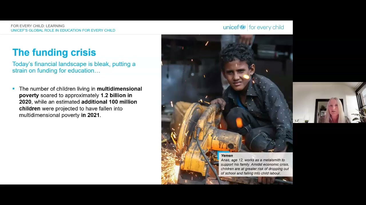 The UNICEF global education context: RRSA Conference 2023