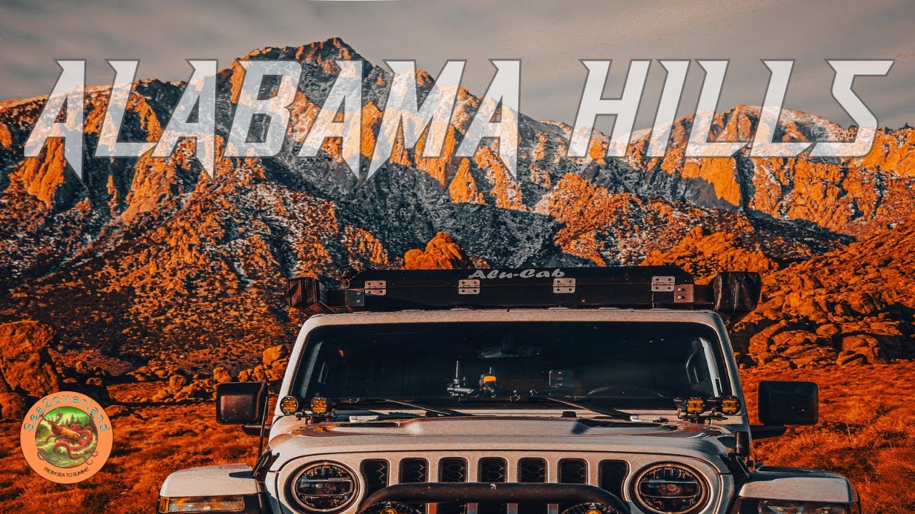 Solo Overland Adventure, Exploring the Epic Eastern Sierra & the very cinematic Alabama Hills-part 1