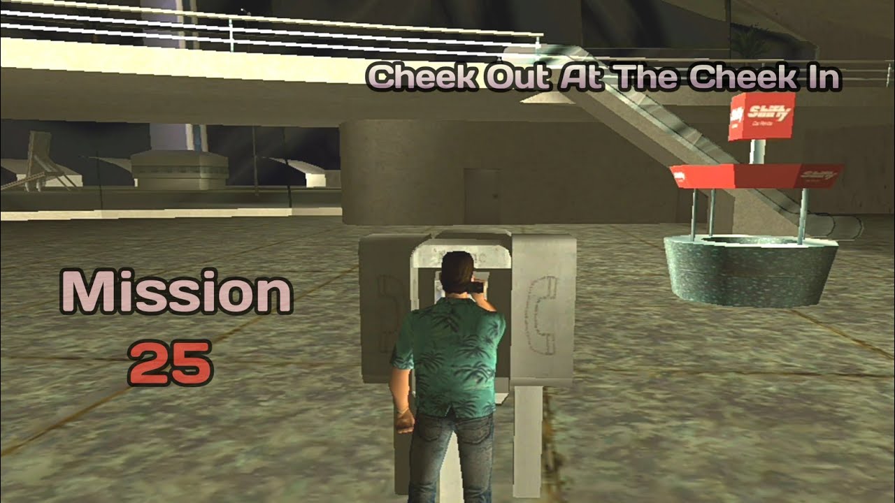 Gta Vice City | Cheek Out At The Cheek In | Mission No 25 | Sagar Gaming 094