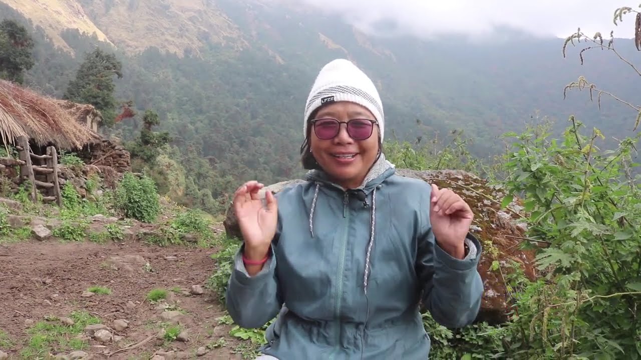 पाउदर खोप्रा हुदै खयर यात्रा Trekking to Paudwar  from Khopra Danda Enchanting Alpine Lake of Khayer
