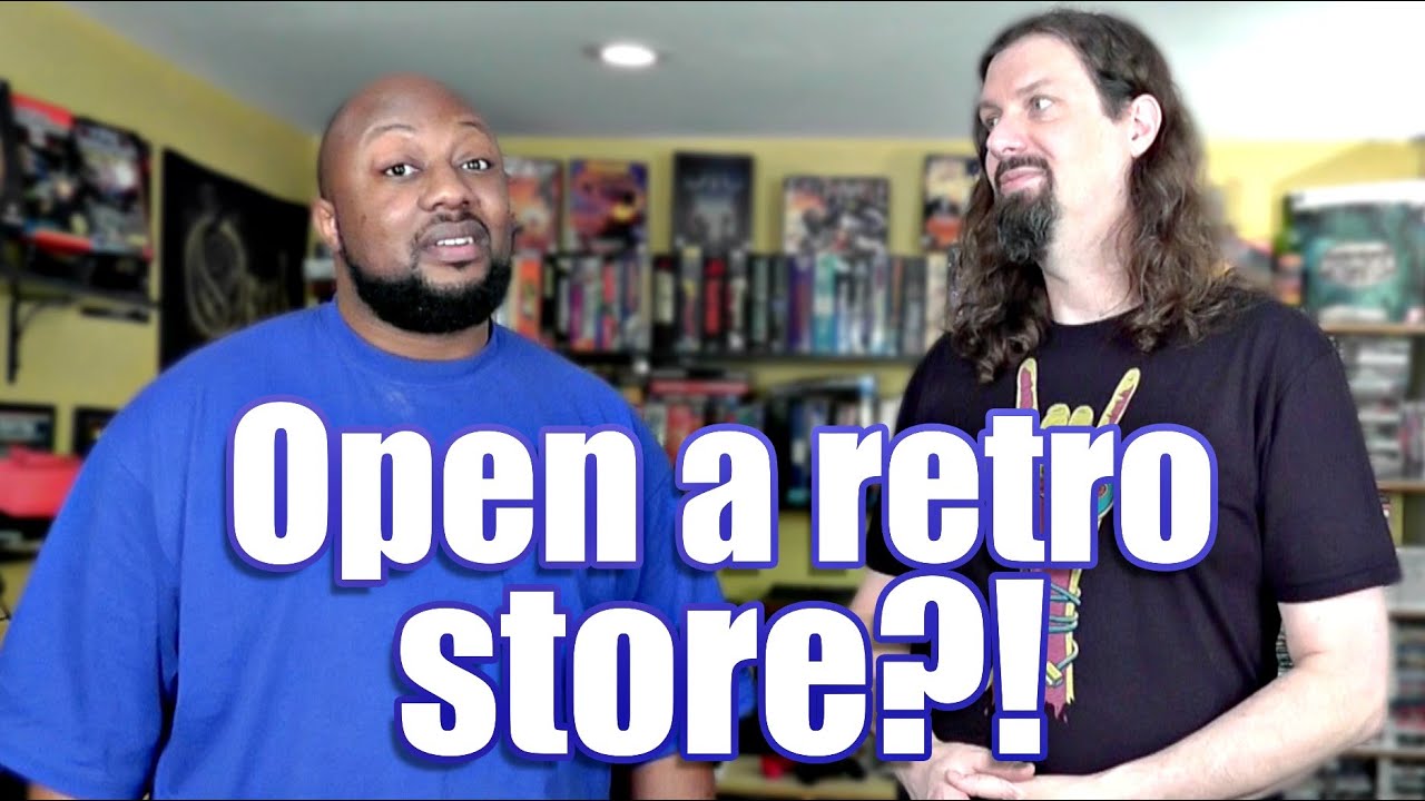 Should I OPEN a RETRO GAMING STORE? #MetalJesus