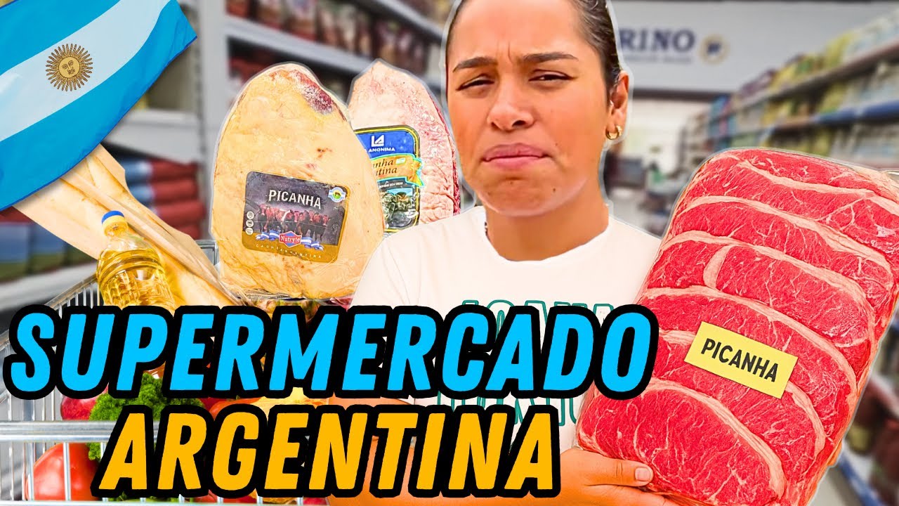  VOCÊ NÃO VAI ACREDITAR COMO É UM SUPERMERCADO NA ARGENTINA 🇦🇷🛒