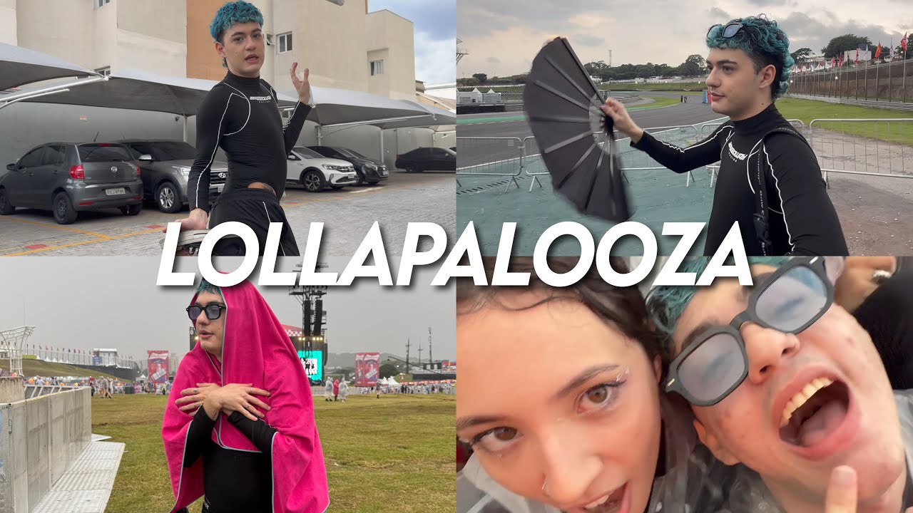 LOLLAPALOOZA & MUITA CHUVA | ESTAVLOG #19