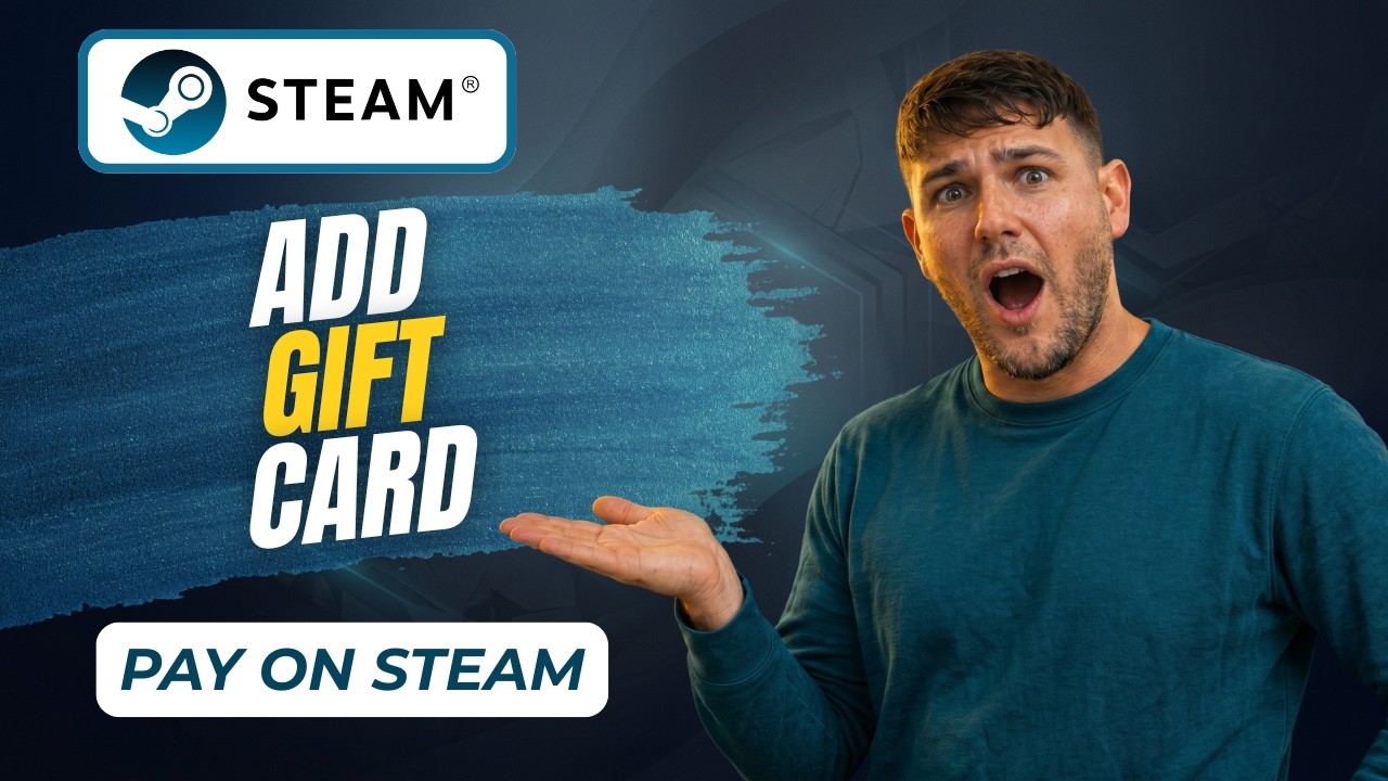 How To Add A Visa Gift Card To Steam (Payment Guide 2026)