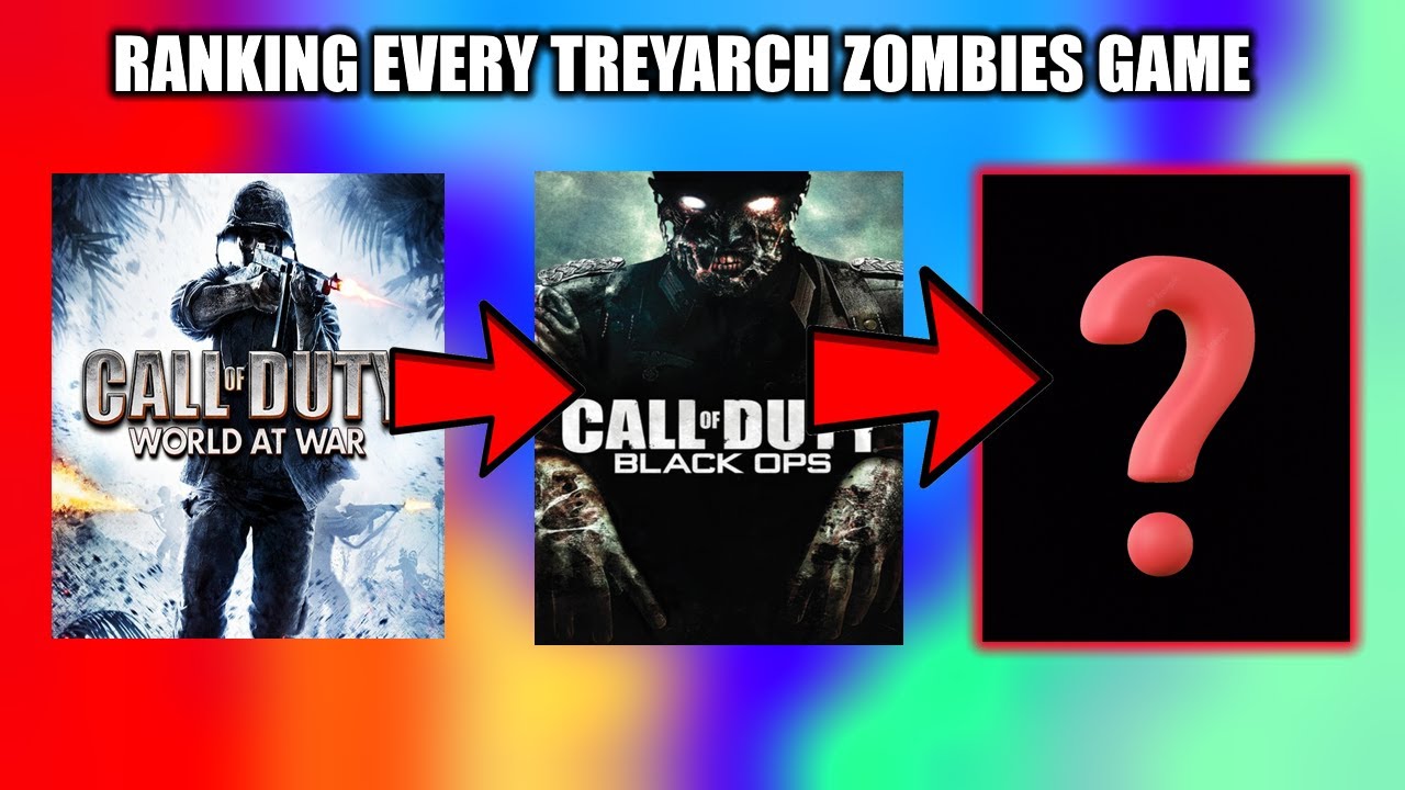 Ranking the Treyarch COD Zombies games from worst to best...