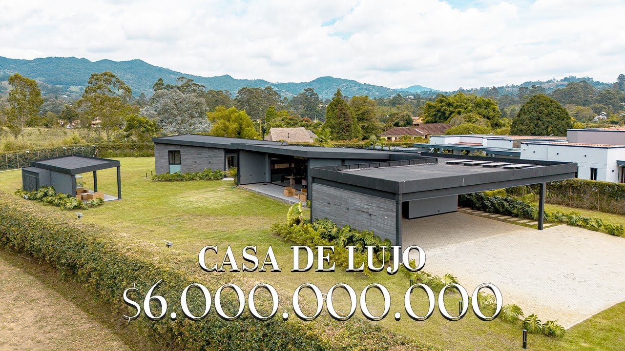 ¡Casa de LUJO a la VENTA, LLANOGRANDE, ANTIOQUIA!