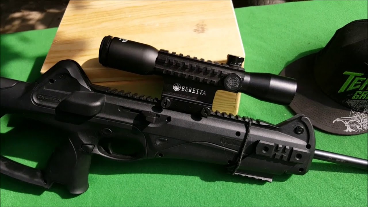 Beretta CX4 Storm Co2//Plinken mit gebrauchten ZinnDiabolos auf VersuchsZiele   by WPU