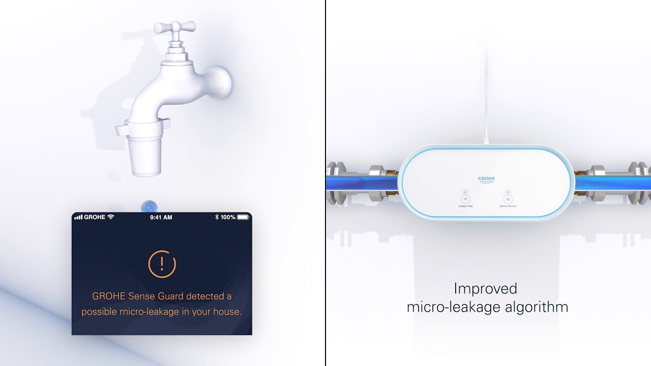 GROHE Sense Guard Animation