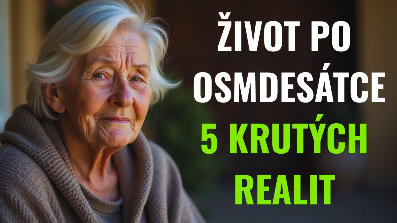 Skutečný život po 80 – 5 krutých pravd, které by měl každý senior znát o osamělosti ve stáří