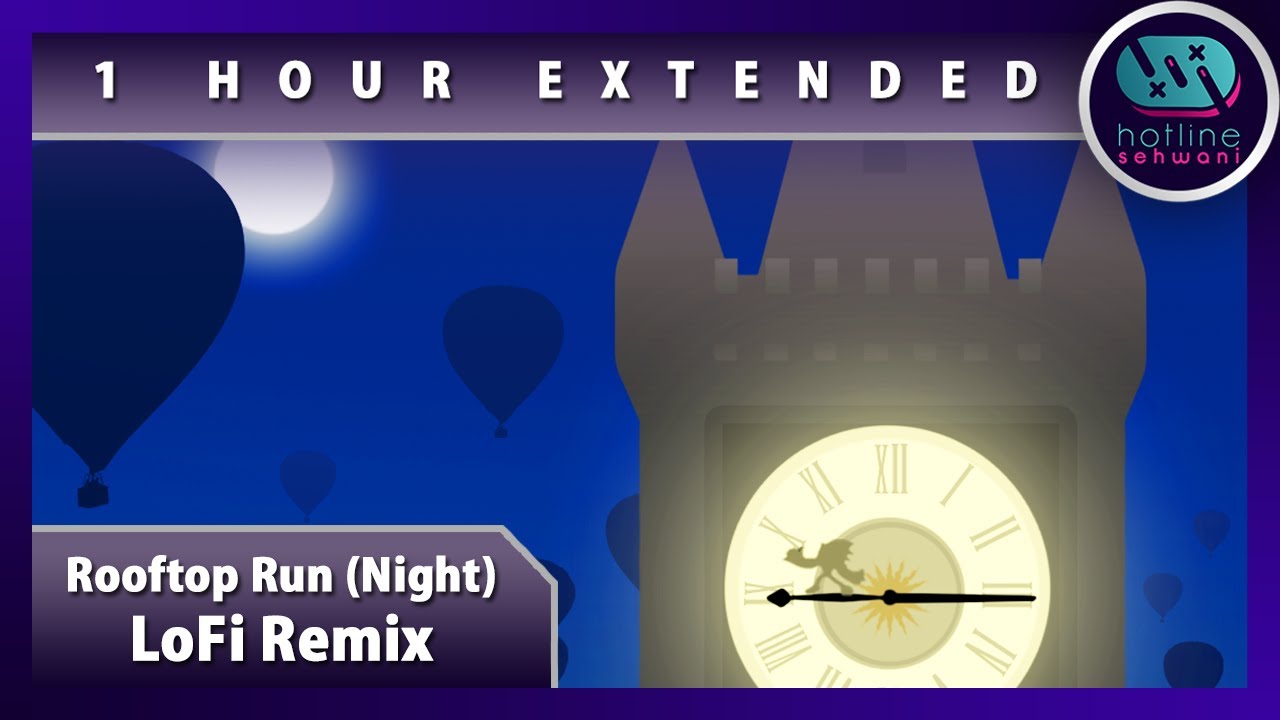 Rooftop Run Night Sonic Lofi  🎧 Extended Sonic Unleashed Hotline Sehwani