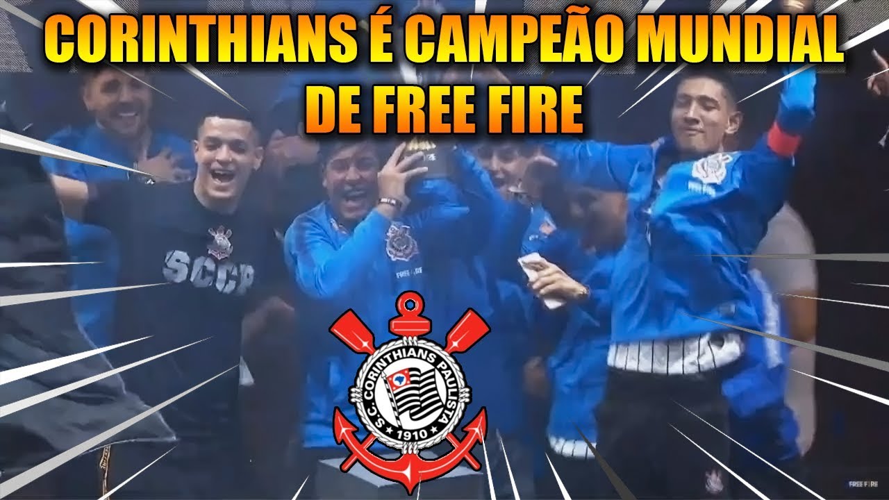 &Eacute;PICO! CORINTHIANS &Eacute; CAMPE&Atilde;O MUNDIAL DE FREE FIRE - MELHORES CLIPES FREE FIRE
