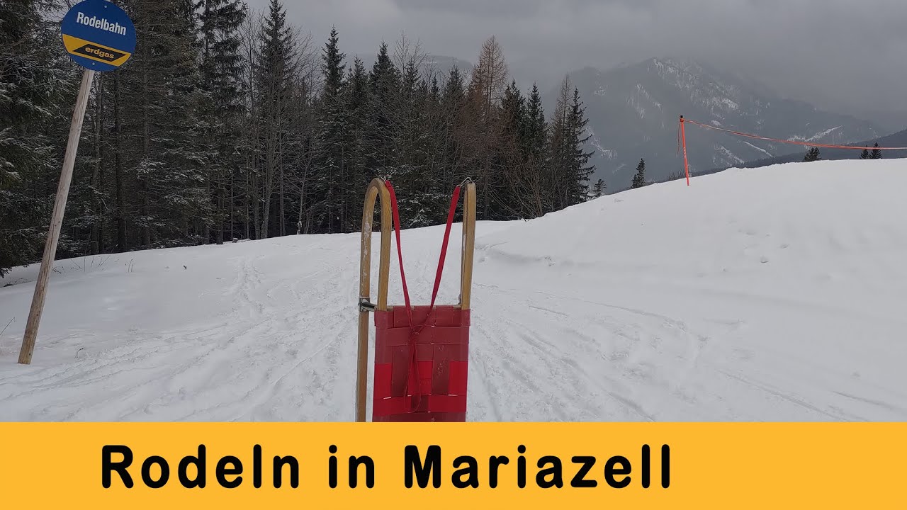 Szánkózás Mariazellben (Ausztria) - 2022. február 🛷