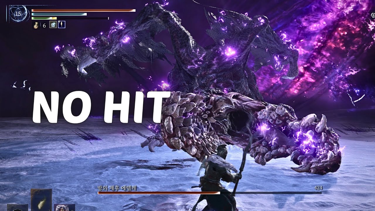 Everdark Sovereign Adel (Gaping Jaw) No Hit Solo - Elden Ring Nightreign