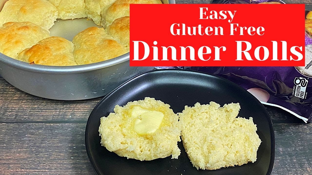 EASY GLUTEN FREE DINNER ROLLS | Great Value Gluten Free Flour Recipe