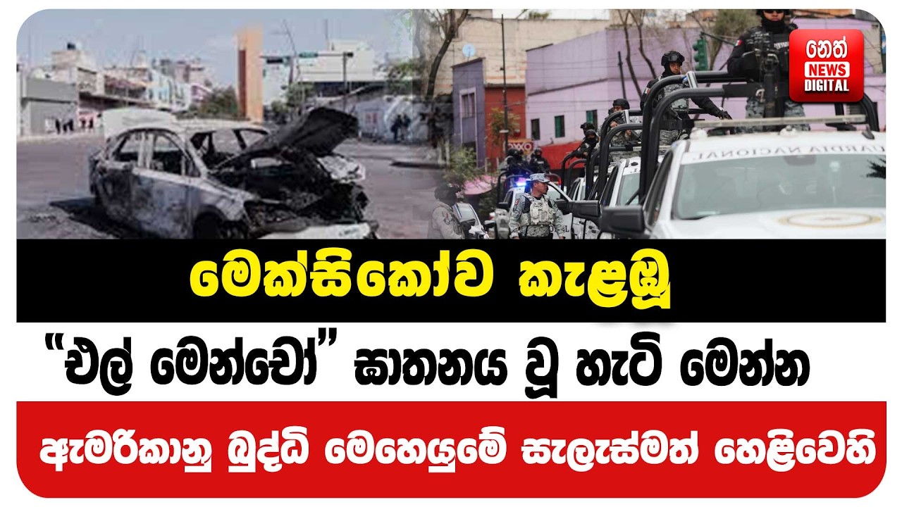 මෙක්සිකෝව කැළඹූ  